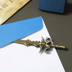 Metal Letter Opener Heavy Duty Envelope Cutter School Office Home