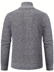 Men's Soft Touch Quarter Zip Thermal Jumper