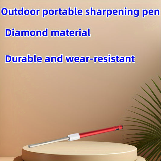 Portable Sharpening Stone Scissor Sharpener for Camping & Home Use