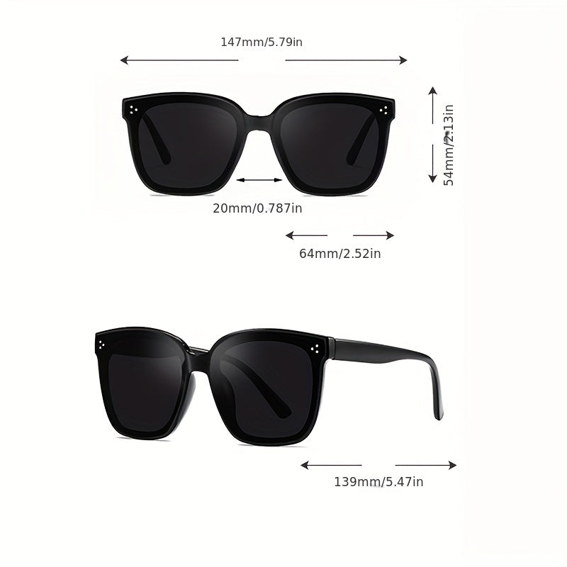 Men's Large Frame Driving Sunglasses With Glasses Box