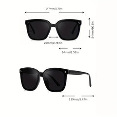 Men's Large Frame Driving Sunglasses With Glasses Box