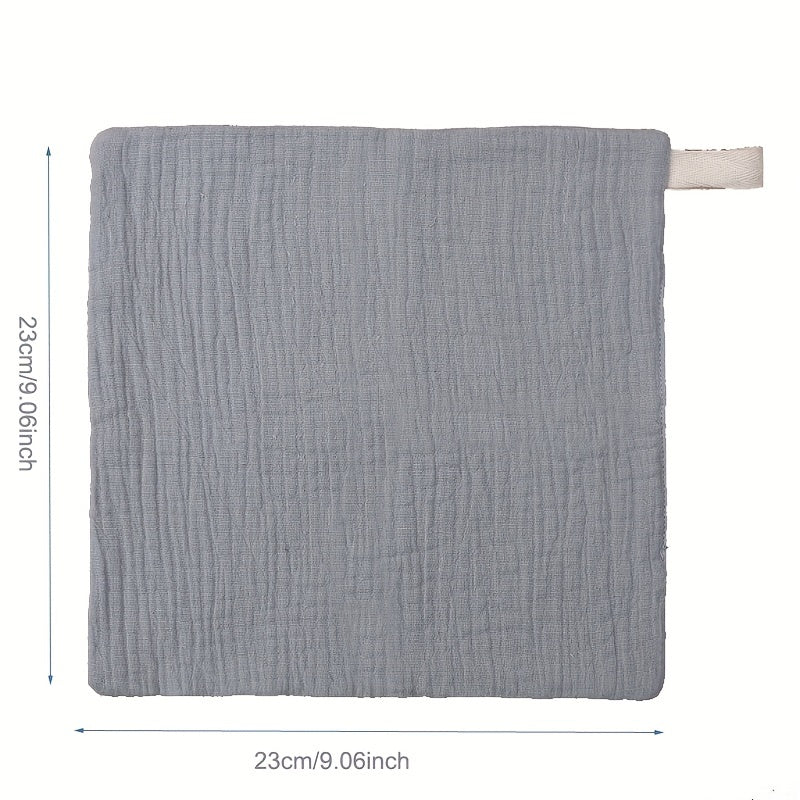 5pcs Soft Cotton Gauze Baby Towels for Newborns & Infants' Bath