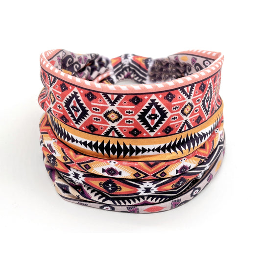 Boho Bandana African Printed Headband for Women