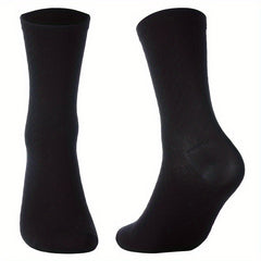 Men's Mid Crew Sport Socks Non Slip Shock Absorption Athletic Socks