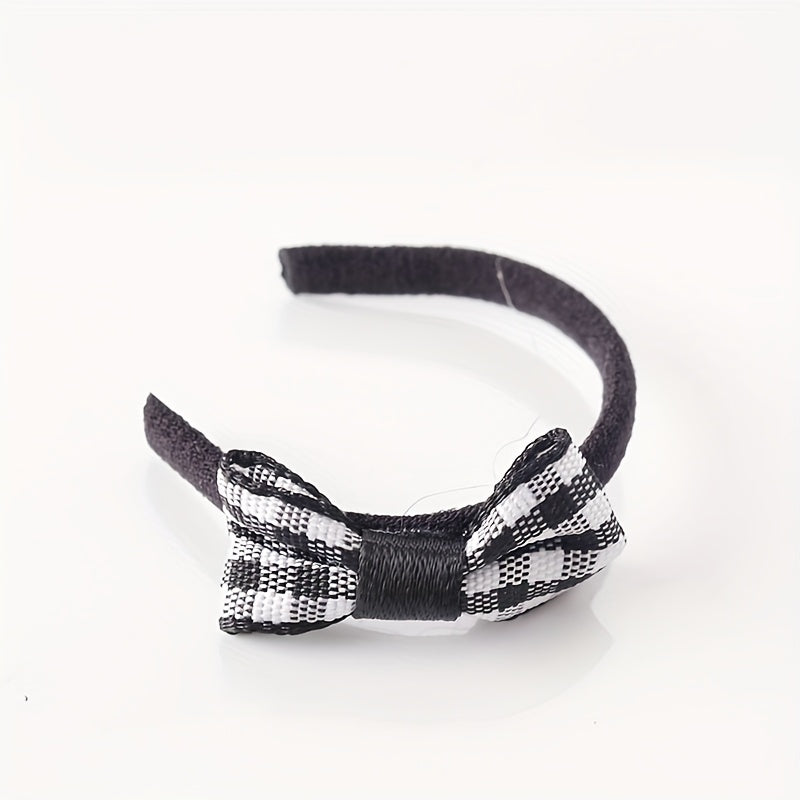 Polka Dot Headbands for Dolls Alloy Material DIY Hair Accessories