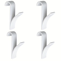 4pcs Storage Rack Clip for Kitchen Bathroom Clothes Towel