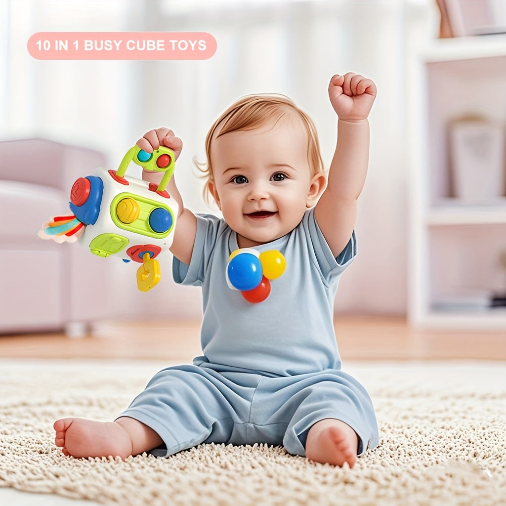 Educational Building Blocks Busy Ball Toy for Kids