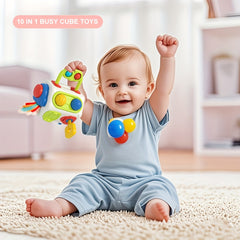 Educational Building Blocks Busy Ball Toy for Kids