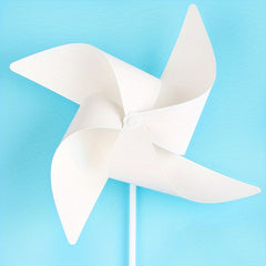 Hand colored Windmill Children's Diy Set