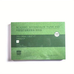 Watercolor Paper Pad 300gsm 20 Sheets Cold Press 63 5KG for Painting & Drawing