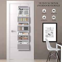 Nursery Closet Door Organizer Baby Storage PVC Pocket
