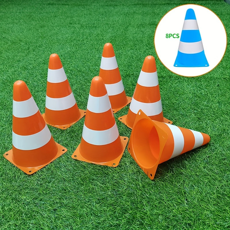 8pcs Training Cones for Football Basketball Agility Speed Training