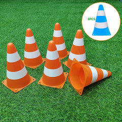 8pcs Training Cones for Football Basketball Agility Speed Training