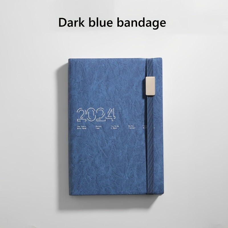 A5 Strap Notebook for Time Management and Planning