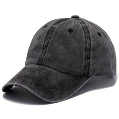 Men's Vintage Baseball Cap Solid Light Plate Cap Outdoor Sun Visor Cap