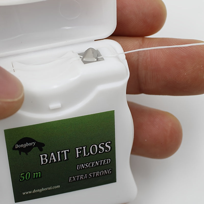 50m Carp Fishing Bait Floss Grips Boilies Holder Chod Hair Ronnie Rig