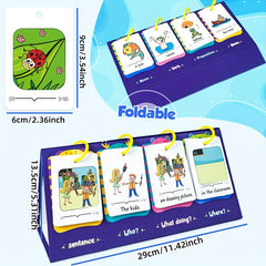 Educational Flashcards Interactive Spelling Game 2pcs