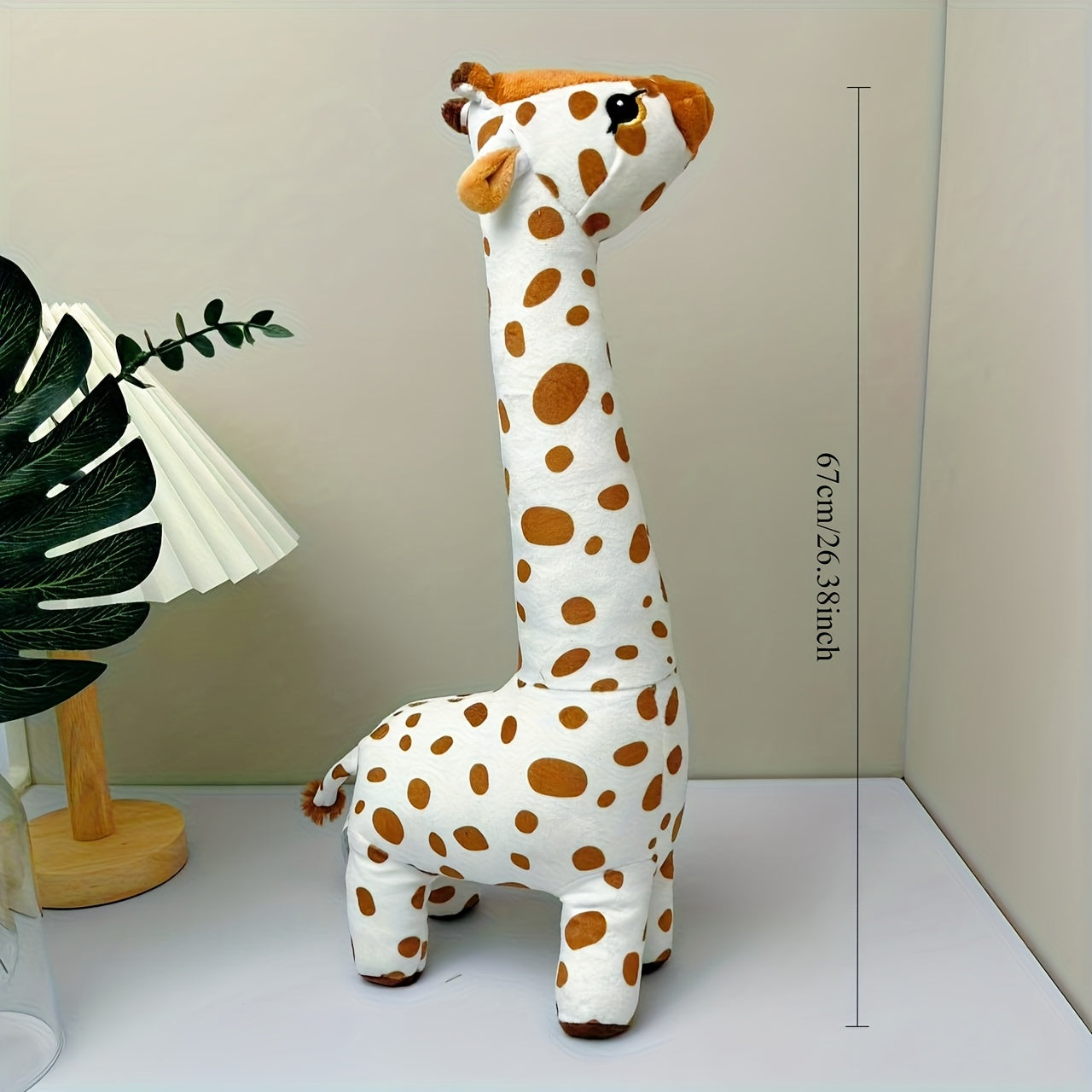 2pcs Cute Giraffe Plush Toy Soft Animal Gift Christmas Decoration
