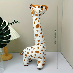 2pcs Cute Giraffe Plush Toy Soft Animal Gift Christmas Decoration