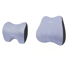 Memory Foam Car Neck Pillow Lumbar Support Set