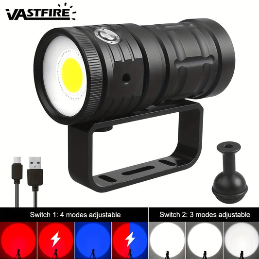 10000Lm 27 LED Diving Flashlight Underwater Photography Light