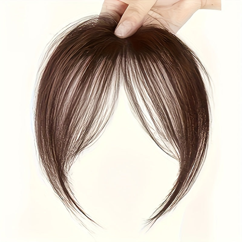 Women's High Temp Synthetic Hair Topper with Side Bangs