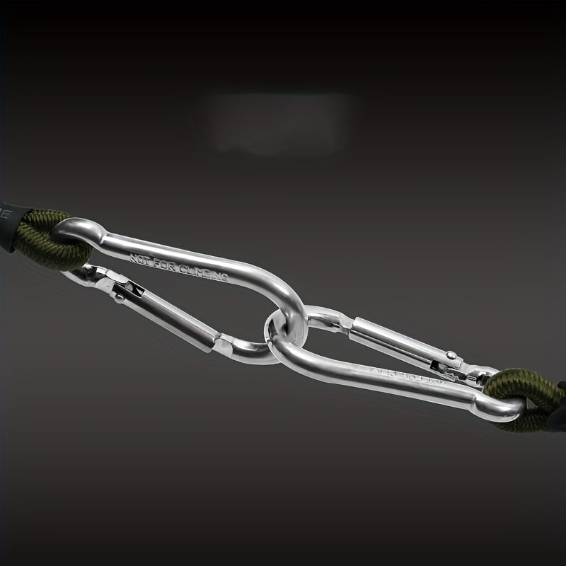 Heavy Duty Elastic Storage Rope with Buckle for Camping Luggage