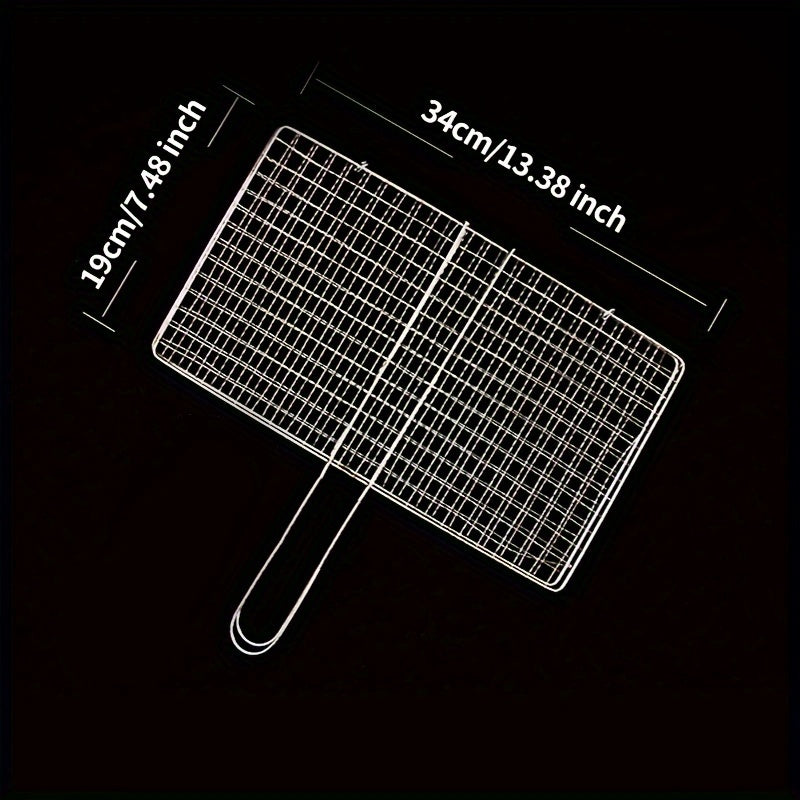 Stainless Steel Grilled Fish Clip for Outdoor BBQ