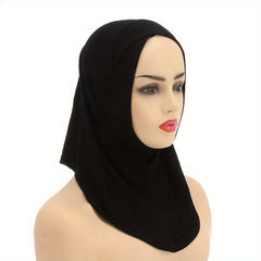 Retro Turban Headband for Women Soft Sunscreen Half Pack Hijab
