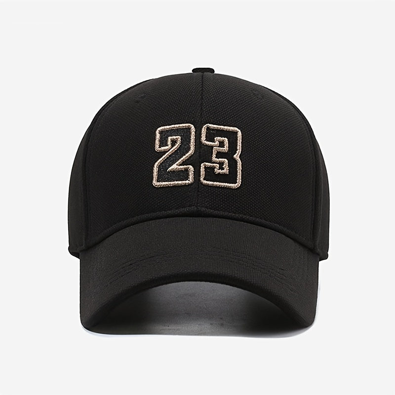 Number 23 Baseball Cap For Basketball Fans Outdoor Sun Hat