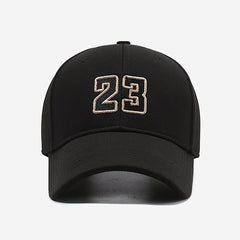 Number 23 Baseball Cap For Basketball Fans Outdoor Sun Hat