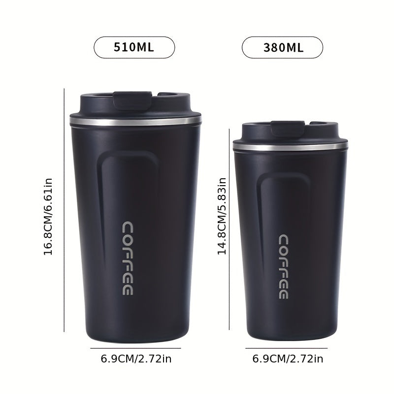 304 Stainless Steel Vacuum Coffee Cup 12.85oz Leakproof Insulation Tumbler