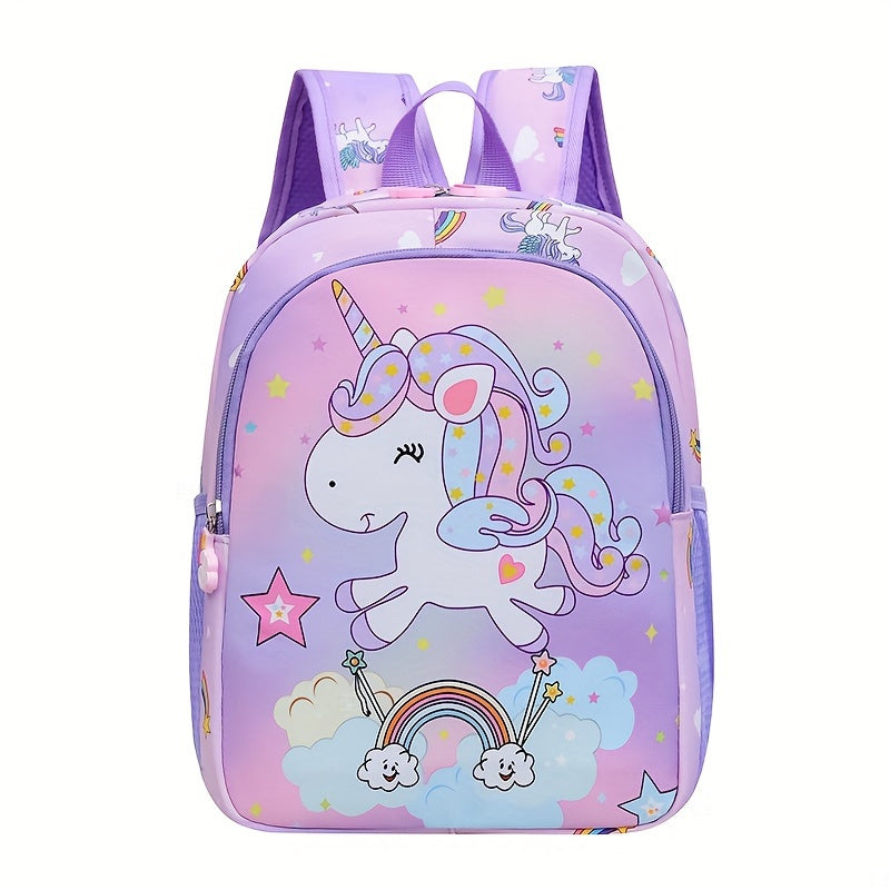 Children's Fantasy Princess Backpack With Side Net Pocket