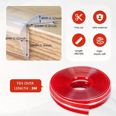 40 Edge Protection Strip with Strong Adhesive for Cabinets Tables & Cribs