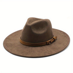 Men's Woolen Jazz Hat British Style Casual Top Hat