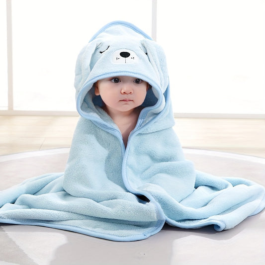 Soft & Cozy Baby Hooded Cloak Bath Towel for Swimming & Bathing