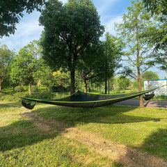 Large Portable Camping Hammock with Straps & Net Pocket