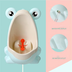 Toddler Frog Pee Training Potty Urinal with Funny Aiming Target