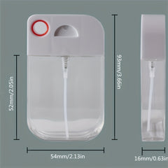 Portable Transparent Spray Bottle Travel Versatile Storage Accessories Reusable