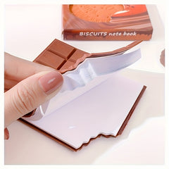 2pcs Chocolate Scented Notebooks 80 Sheets Deep Brown & Creamy Filling