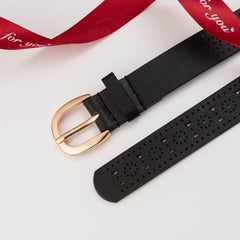 Hollow Flower Ladies Waist Belt for Jeans Pants