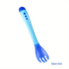 Baby Temperature Sensing Soup Fork Spoon