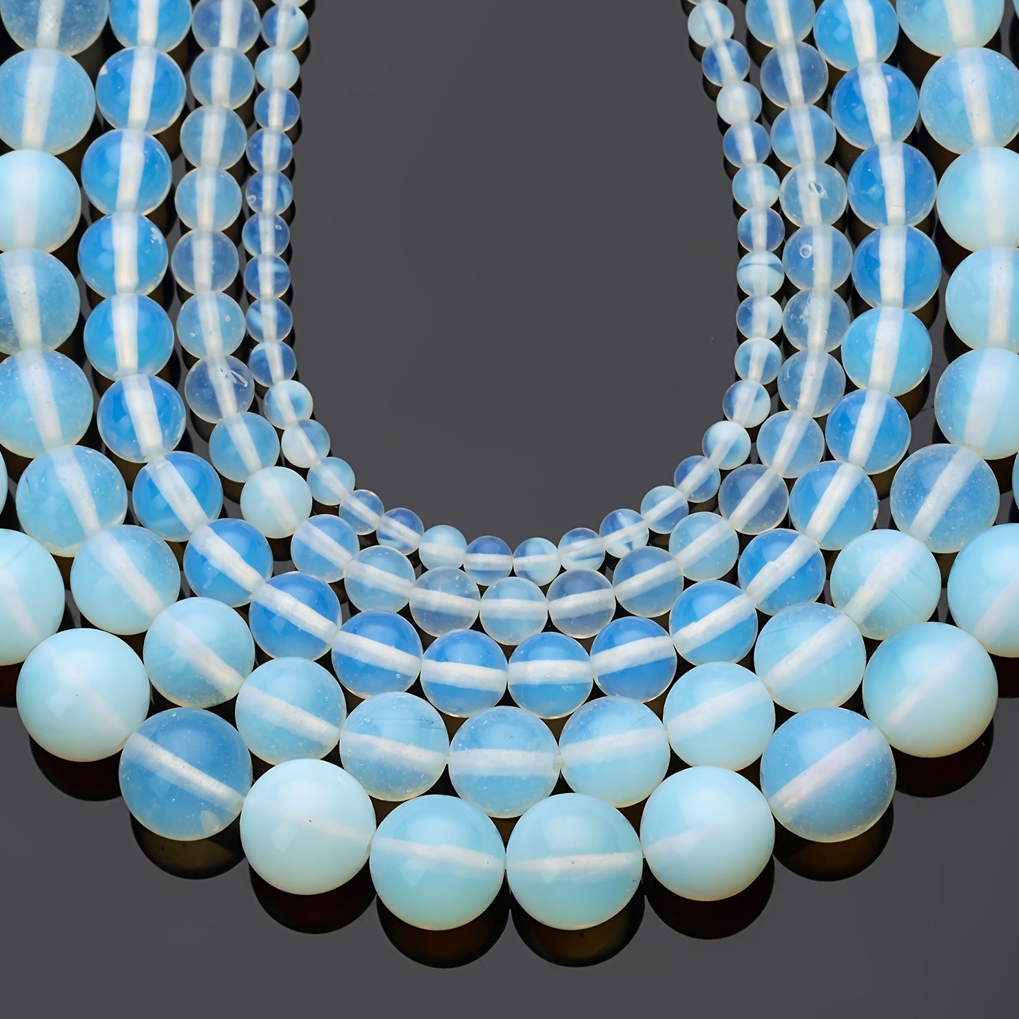 Natural Opal Gemstones Loose Beads For Jewelry Making