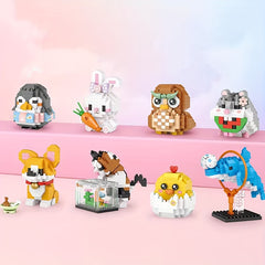 Animal Pet Model Assembly Toy Creative Gift Desktop Decoration