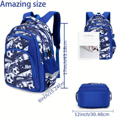 Boys School Bag Spine Protection Large Capacity Backpack