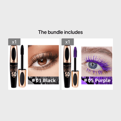 MAXFINE 5D Silk Fiber Big Eye Lash Mascara