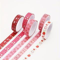 10 Rolls Basic Mori Watercolor Washi Tape Set
