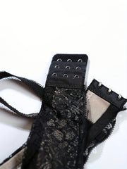 Lace Push Up Bra  Comfy & Breathable Bow Tie Bra
