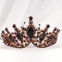 Rhinestone Crown Tiara Bridal High Sense Wedding Photography