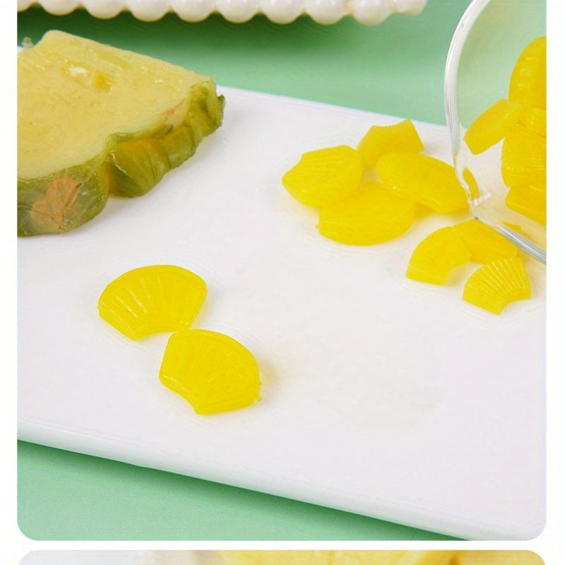Realistic Pineapple Slices Dollhouse Food Accessory